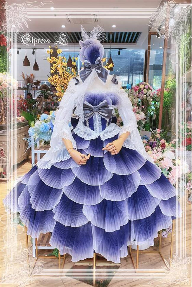 Elpress L ~Fish Scale Elegant Lolita JSK