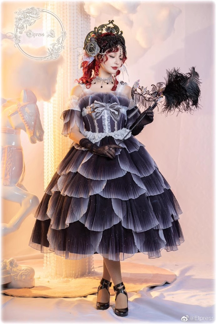 Elpress L ~Fish Scale Elegant Lolita JSK Payment Plan Available