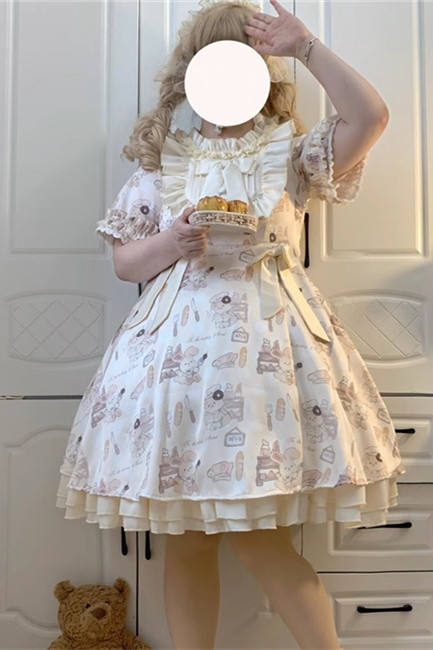In the making of Bread Sweet Lolita Dress Plus Size