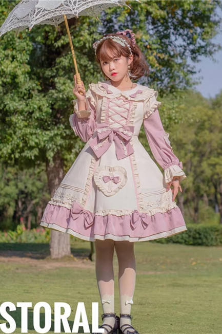 Pastoral Daily Wear Lolita Dress Plus Size