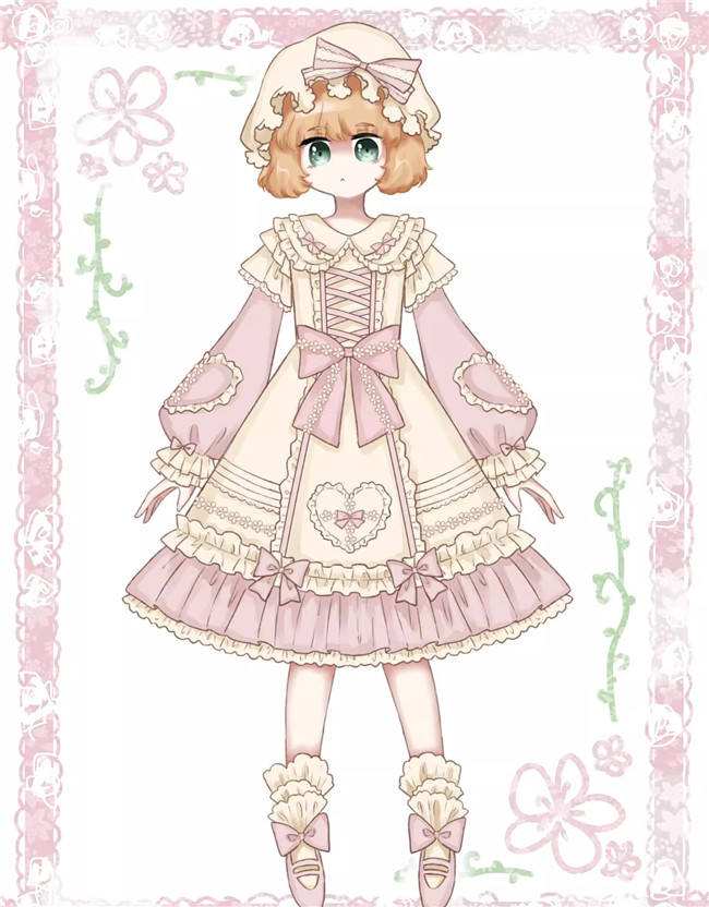 Pastoral Daily Wear Lolita Dress Plus Size