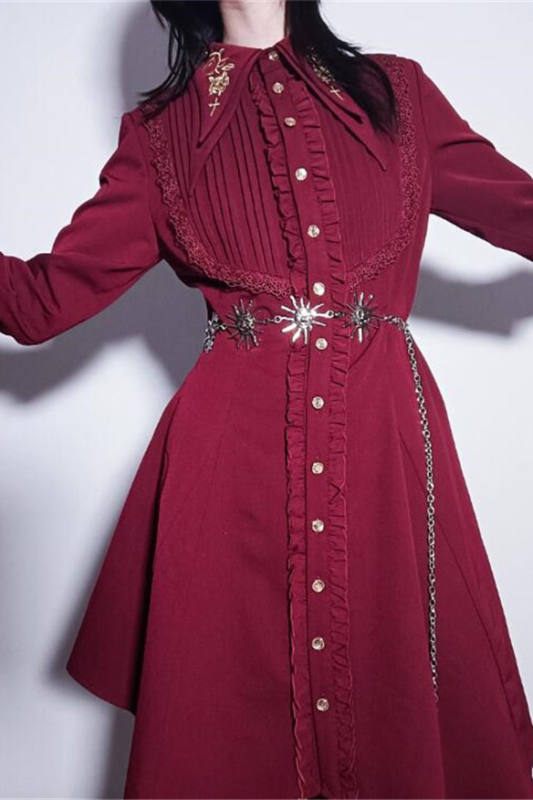 Little Dipper Embroidery Collar Ouji Lolita Blouse