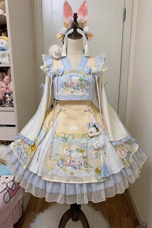 Ying Luo Fu The Laurel Prayer Qi Lolita Dress and Blouse