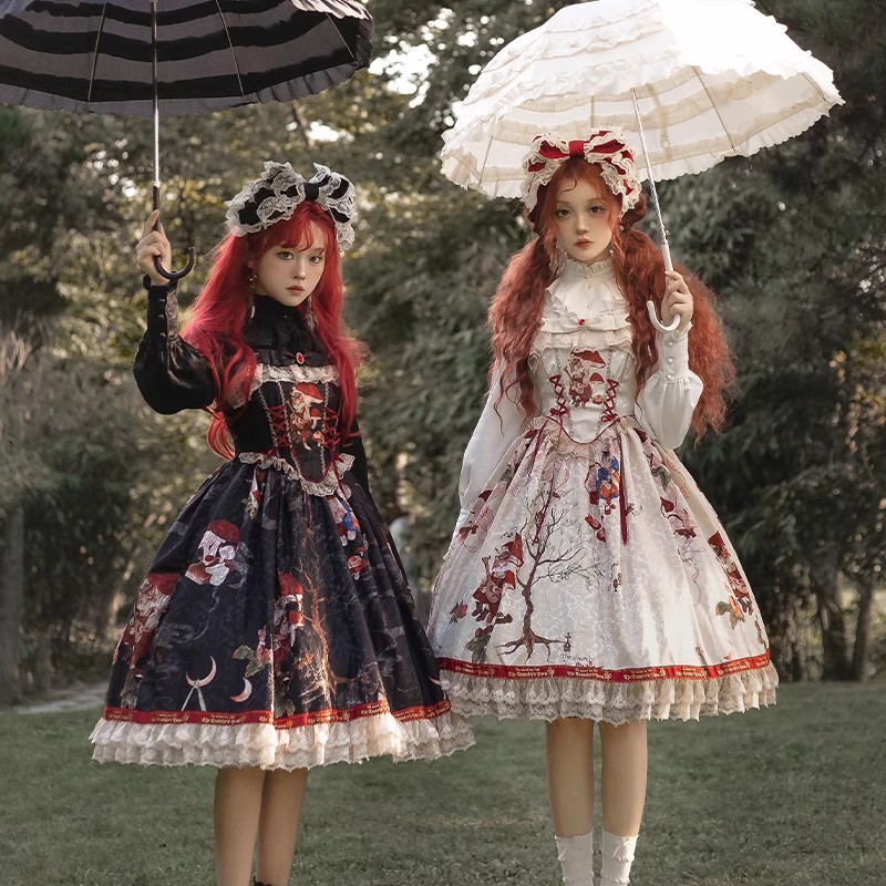 Cat Traveler Vintage Lolita Jumper Dress My Lolita Dress