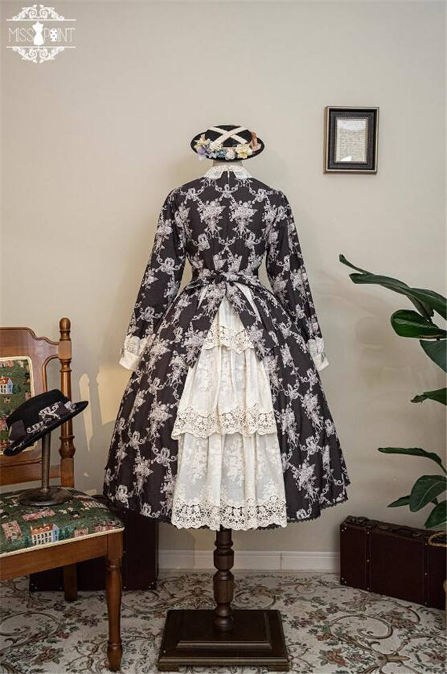 Miss Point Antique Wall Classic Lolita Dress One Piece