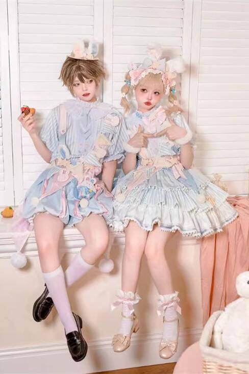 Circusy Ouji Lolita Top, Pants, OP and Accessories