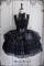 Black JSK Version II Short Version -Tassels Hem