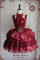 Red JSK Version II Short Version -Lace Hem
