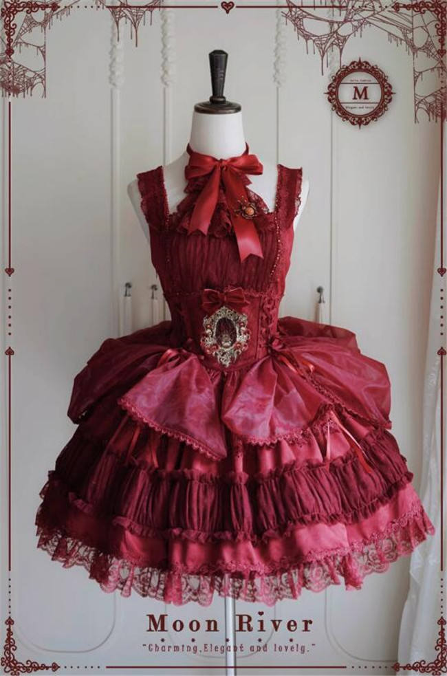 Moon River Spider Nest Gothic Lolita Dress