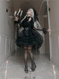 Moon River Spider Nest Gothic Lolita Dress