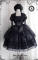Black JSK Version II Long Version -Lace Hem