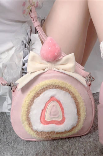 Strawberry Roll Cake Lolita Bags L - In Stock
