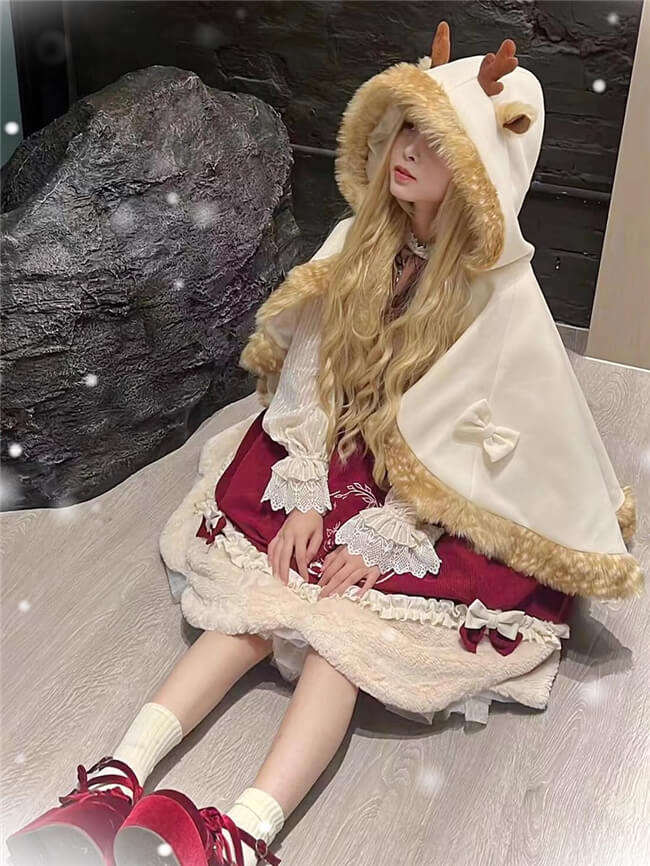 Winter Deer Lolita Cape Wine and White