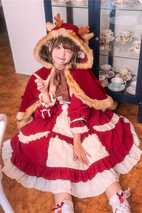 Winter Deer Lolita Cape Wine and White