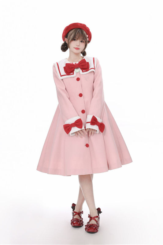 Tommy Bear Strawberry Mousse Christmas Coat
