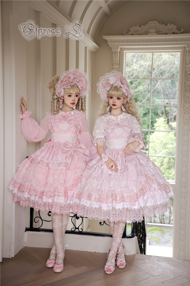 Elpress L Christmas G Hime Lolita Dress Light Blue -My Lolita Dress