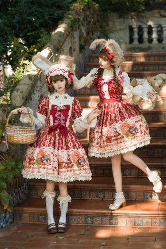 strawberry Field Strawberry Lolita Dress and Accessories