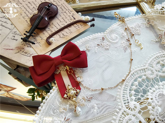 Miss Point Golden Movement College Lolita Accessories