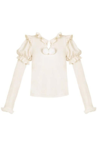 Withpuji NuoNuo Winter Velvet Blouse