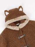 Withpuji Little Bear Brown Lolita Coat