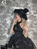 Alice Girl Doll Play Halter-neck Lolita Dress