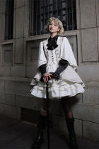 Law of Fallen Moon Military Lolita Skirt, Coat, Blouse and Accessories