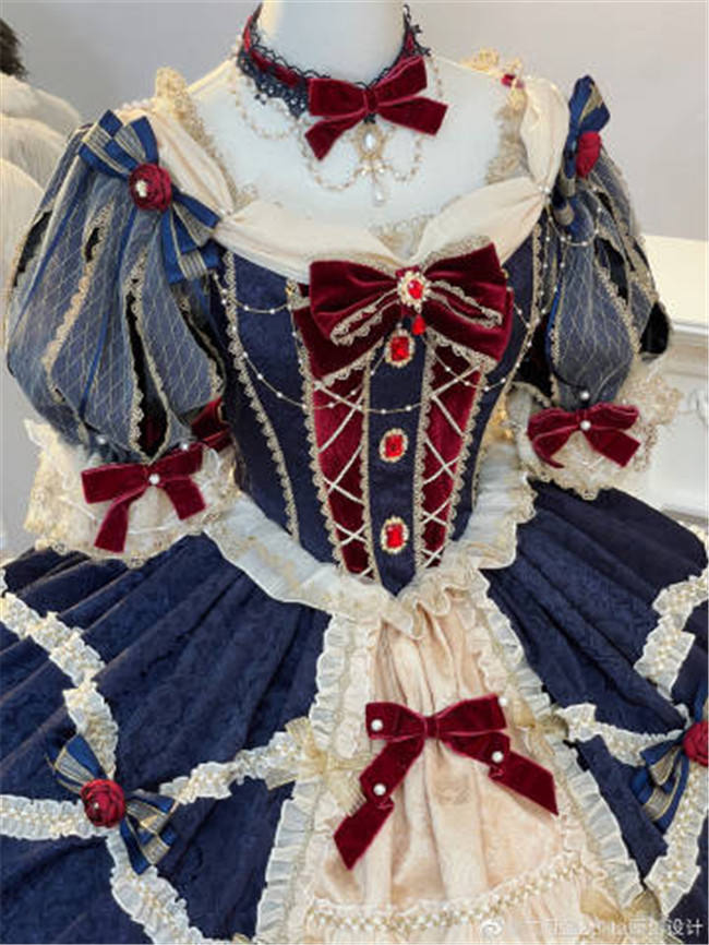 Snow White Classic Lolita Dress One Piece