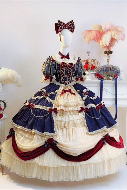 Snow White Classic Lolita Dress One Piece