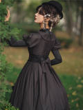 FaeriesDaffodil the Rose Garden in Austin Stripe Lolita Dress - In Stock