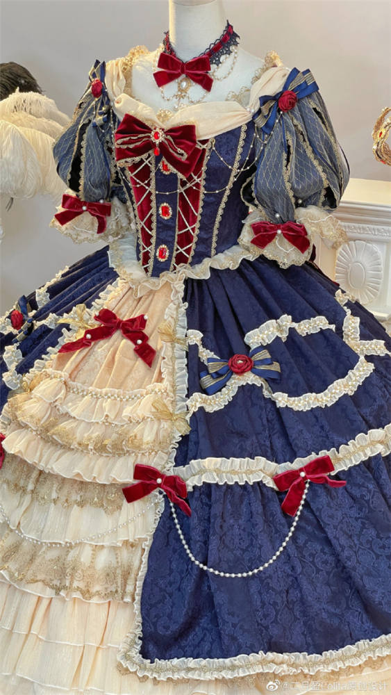 Snow White Classic Lolita Dress One Piece