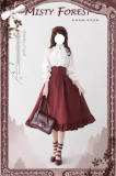 Forest Wardrobe Misty Forest Classic Lolita Skirt, Vest and Blouse
