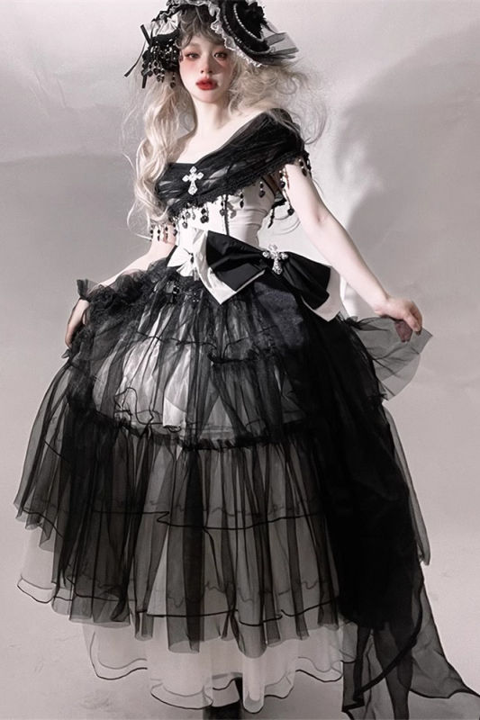 Plus Size Aphrodite Gothic Lolita Wedding Dress
