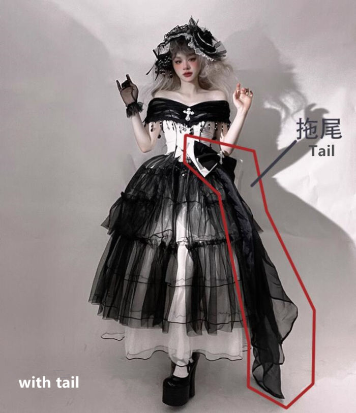 Aphrodite Gothic Wedding Lolita Accessories