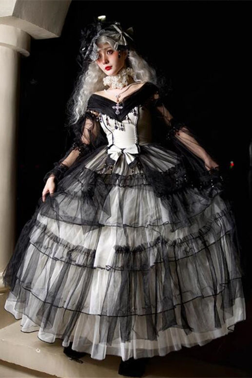 Plus Size Aphrodite Gothic Lolita Wedding Dress