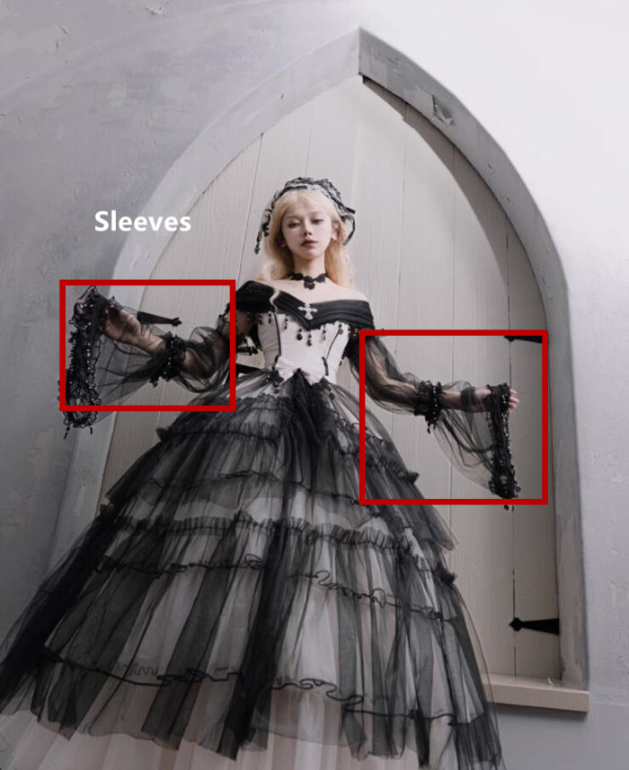Aphrodite Gothic Wedding Lolita Accessories