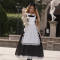 Black Long OP + Apron