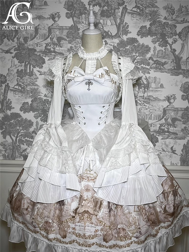 Magic Star ~ Sweet Lolita JSK Dress w. Bolero Top by Alice Girl