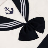 YUPBRO Lolita ~Sailor Style Embroidery Lolita OP - Ready Made