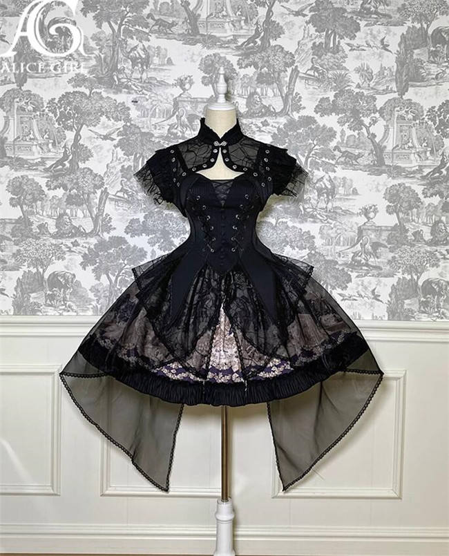 Alice Girl Doll Play Lolita Short Sleeves Short Coat