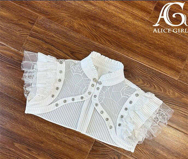 Alice Girl Doll Play Lolita Short Sleeves Short Coat