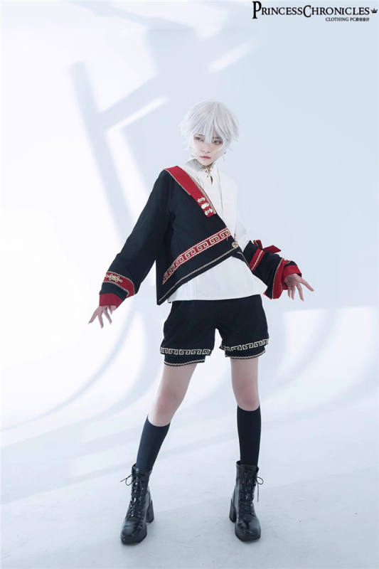 Princess Chronicles Han Style Coat, Short Pants and Blouse Ouji Fashion