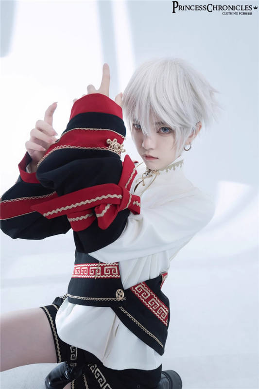 Princess Chronicles Han Style Coat, Short Pants and Blouse Ouji Fashion