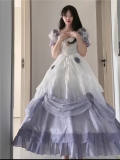Tana Manor Ombre Vintage Lolita Wedding Dress