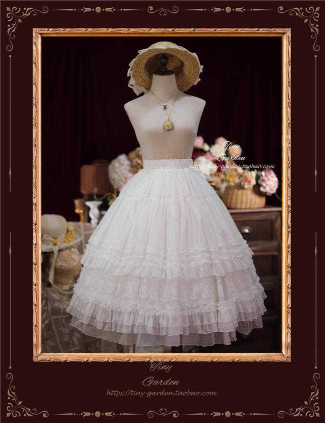 Tiny Garden Dream Bouquet Lolita Skirt