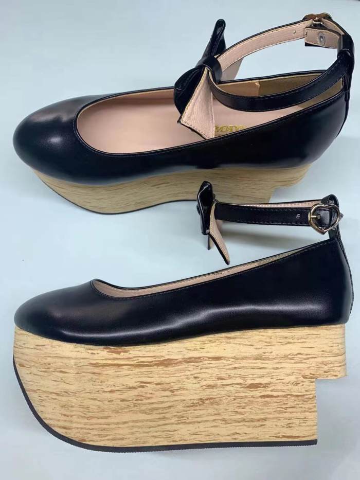 Rocking Horse Style Belt Lolita Shoes