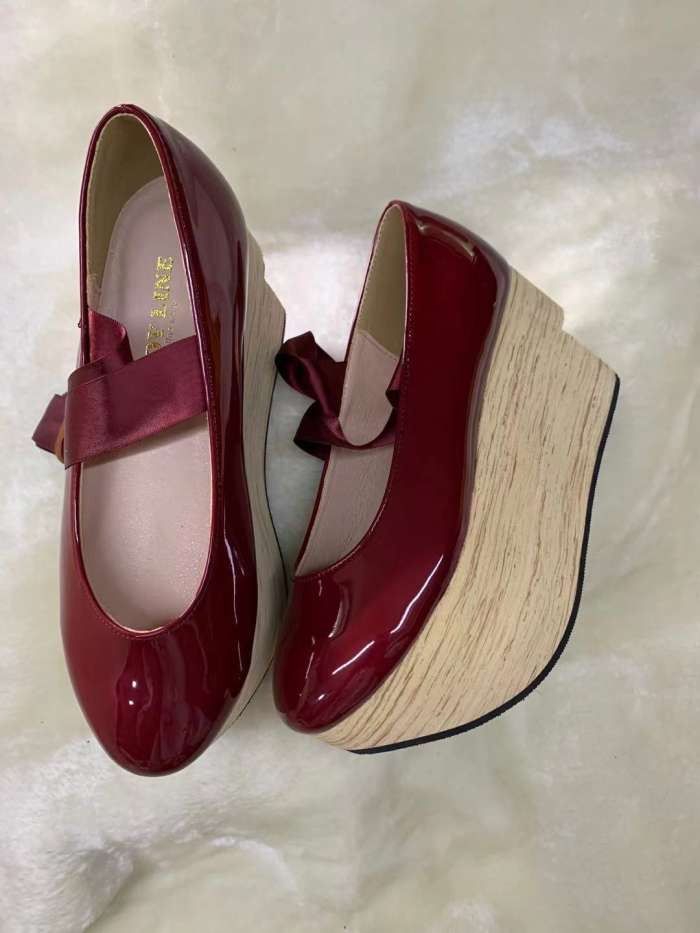 Rocking Horse Style Belt Lolita Shoes