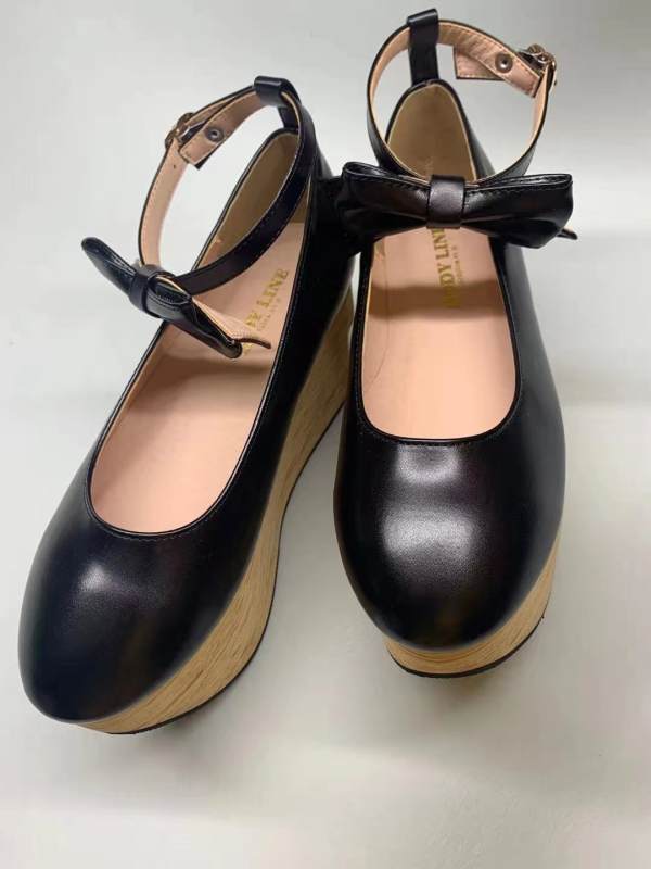 Rocking Horse Style Belt Lolita Shoes