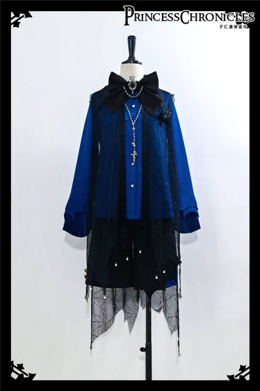 Floating Light and Shadow Blouse and Pants Ouji Fashion