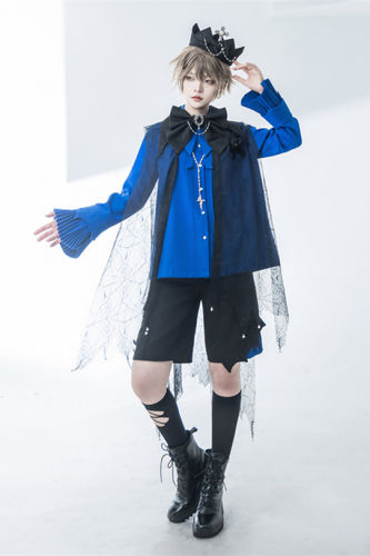 Floating Light and Shadow Ouji Lolita Blouse and Pants