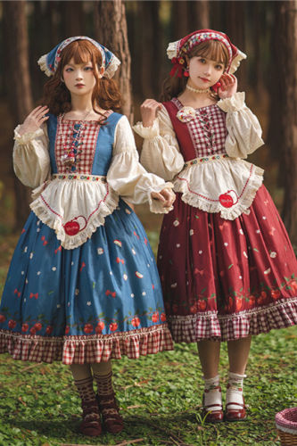 Miss Point Apple Grove Dirndl Dress One Piece